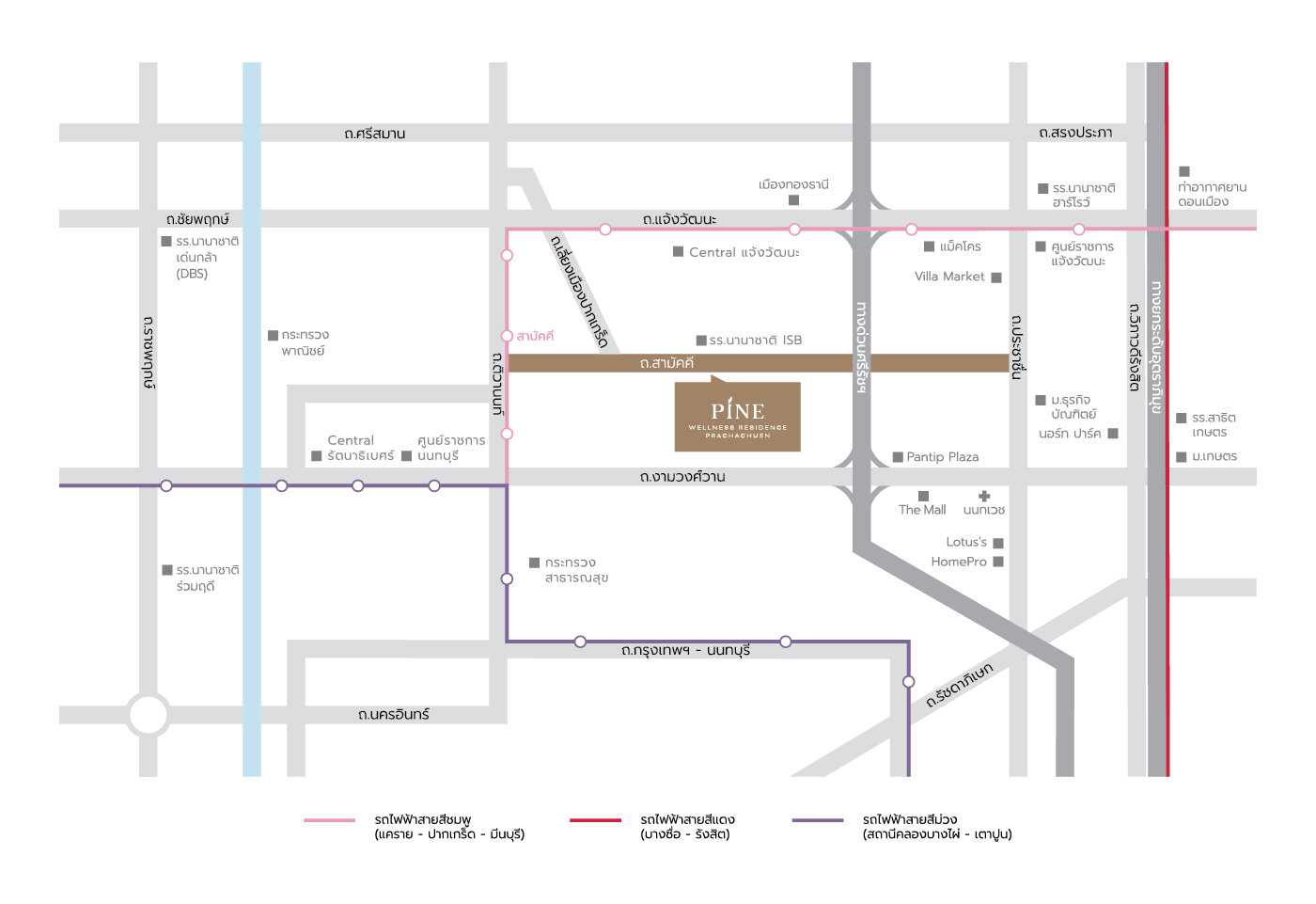 รูปโครงการ พายน์ เวลเนส เรสซิเดนซ์ ประชาชื่น (PINE Wellness Residence Prachachuen)