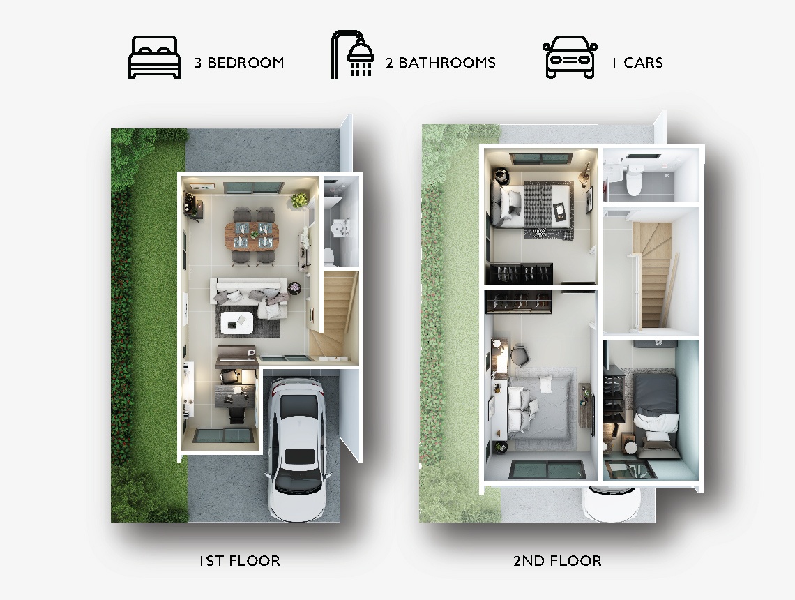 รูปโครงการ บ้านพฤกษา รังสิต-อเวนิว 2 (Baan Pruksa Rangsit-Avenue 2)