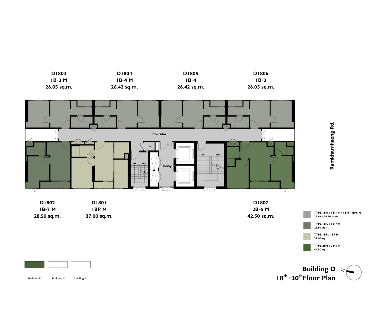 รูปโครงการ เดอะ ทรี หัวหมาก อินเตอร์เชนจ์ (The Tree Huamak Interchange)