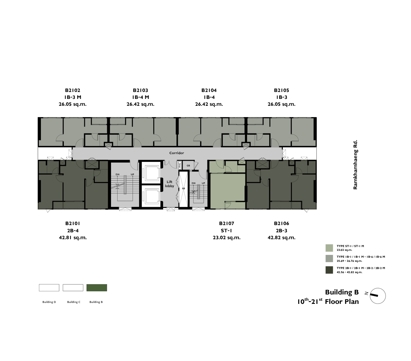 รูปโครงการ เดอะ ทรี หัวหมาก อินเตอร์เชนจ์ (The Tree Huamak Interchange)