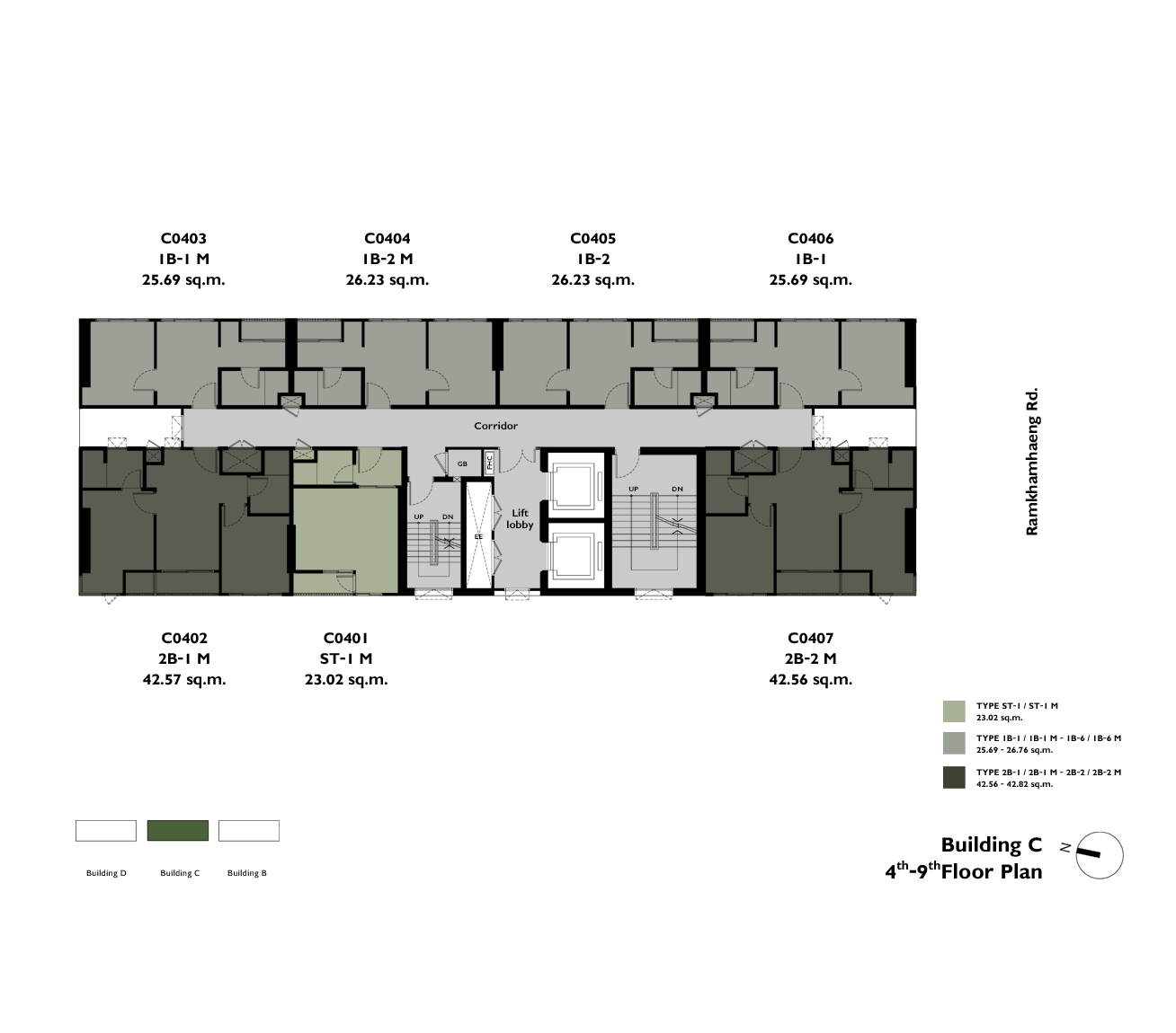 รูปโครงการ เดอะ ทรี หัวหมาก อินเตอร์เชนจ์ (The Tree Huamak Interchange)