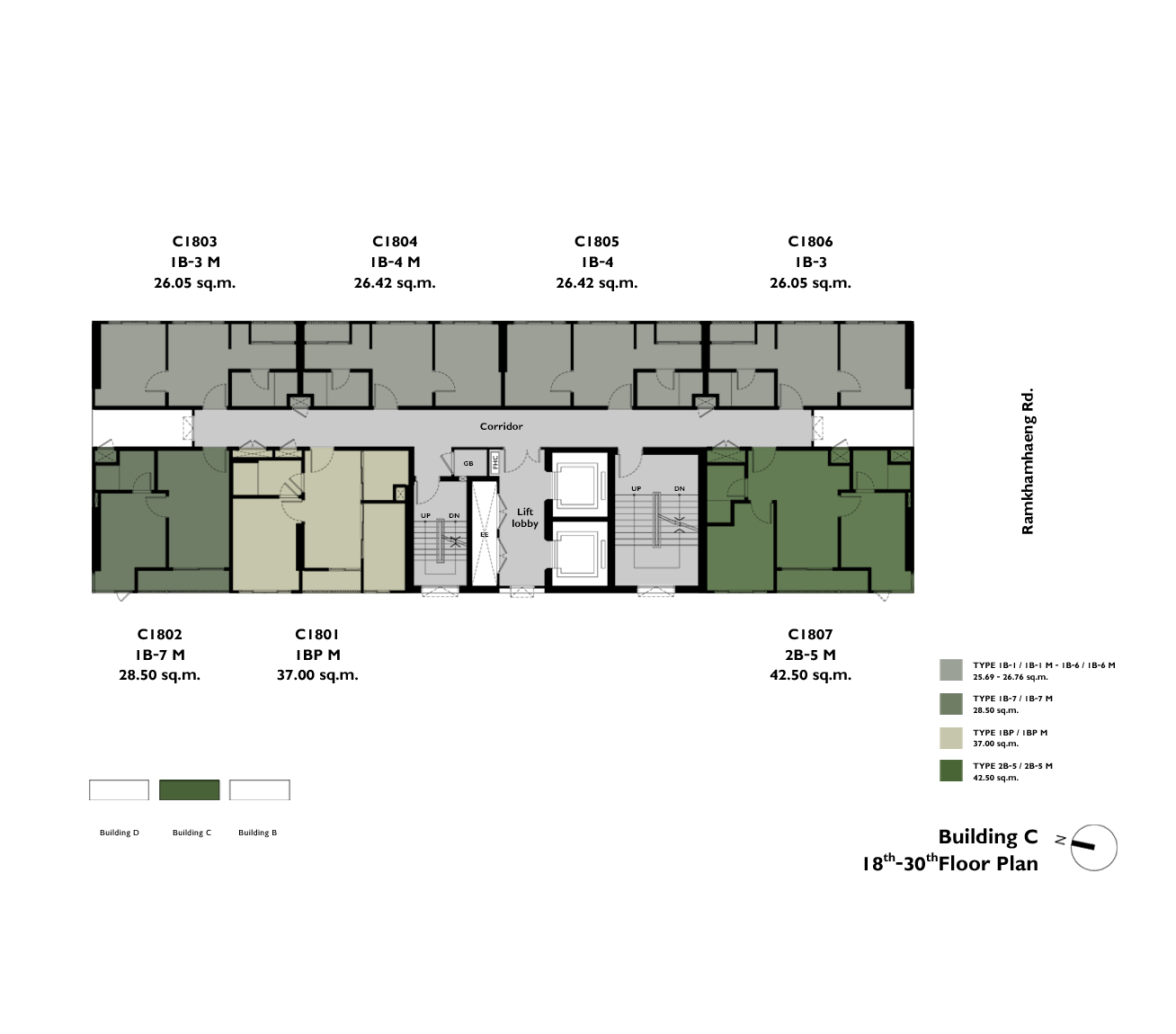 รูปโครงการ เดอะ ทรี หัวหมาก อินเตอร์เชนจ์ (The Tree Huamak Interchange)