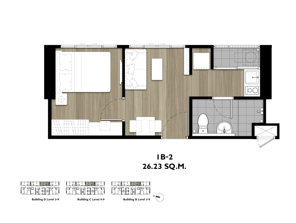 รูปโครงการ เดอะ ทรี หัวหมาก อินเตอร์เชนจ์ (The Tree Huamak Interchange)