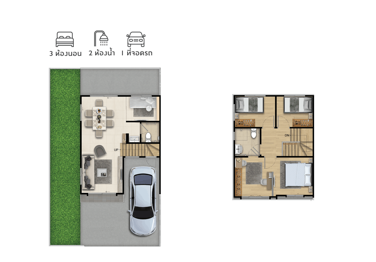 รูปโครงการ พฤกษาวิลล์ เทพารักษ์-ศรีนครินทร์ (Pruksa Ville Theparak-Srinakarin)