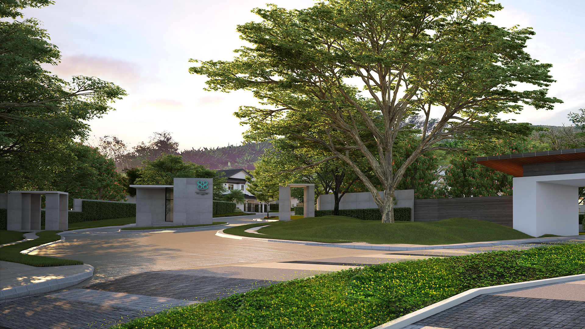 รูปโครงการ 88 แลนด์ แอนด์ เฮ้าส์ ฮิลไซด์ ภูเก็ต (88 Land and Houses Hillside Phuket)