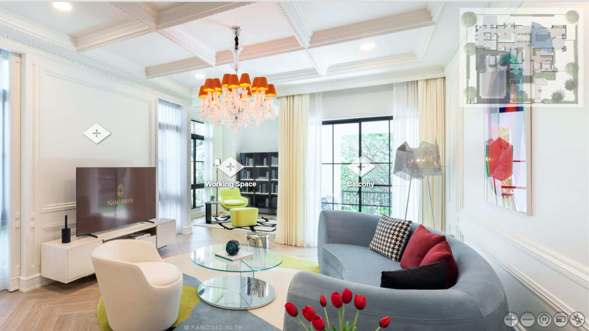 รูปโครงการ นันทวัน พระราม 9 - กรุงเทพกรีฑาตัดใหม่ (NANTAWAN Rama 9 - New Krungthep Kretha)