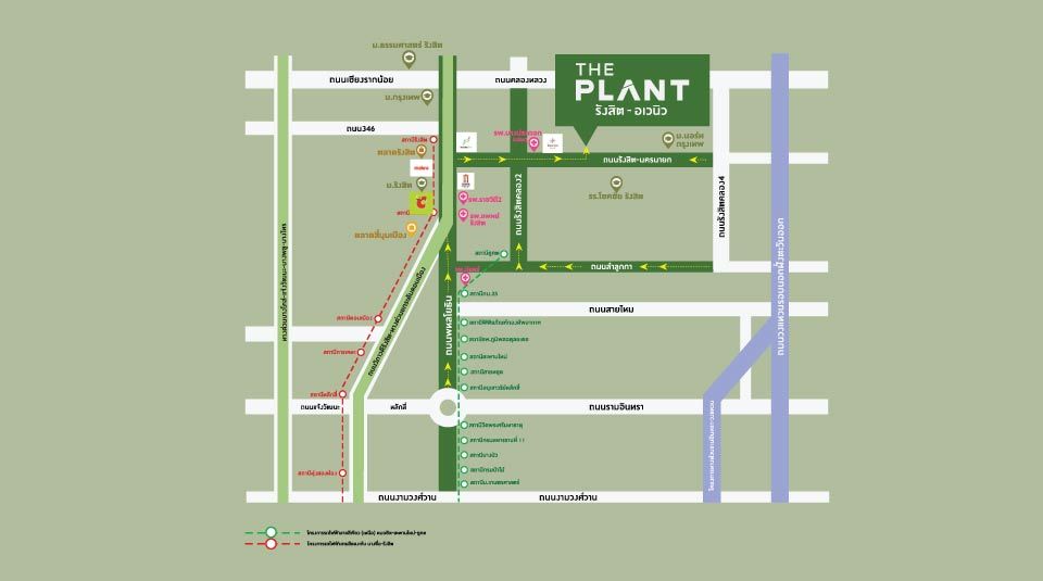 รูปโครงการ เดอะ แพลนท์ รังสิต อเวนิว (The Plant Rangsit Avenue)