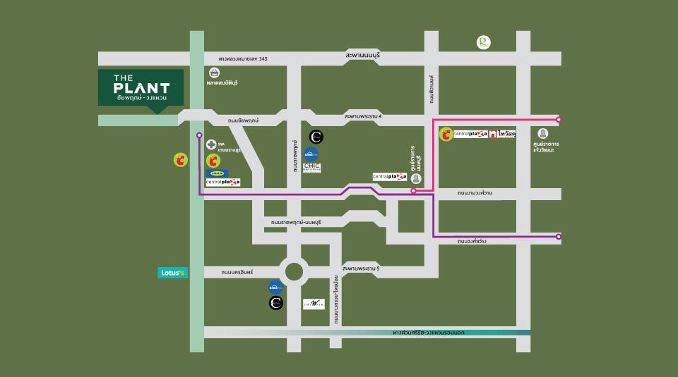 รูปโครงการ เดอะ แพลนท์ ชัยพฤกษ์-วงแหวนฯ (The Plant Chaiyapruek-Wongwaen)