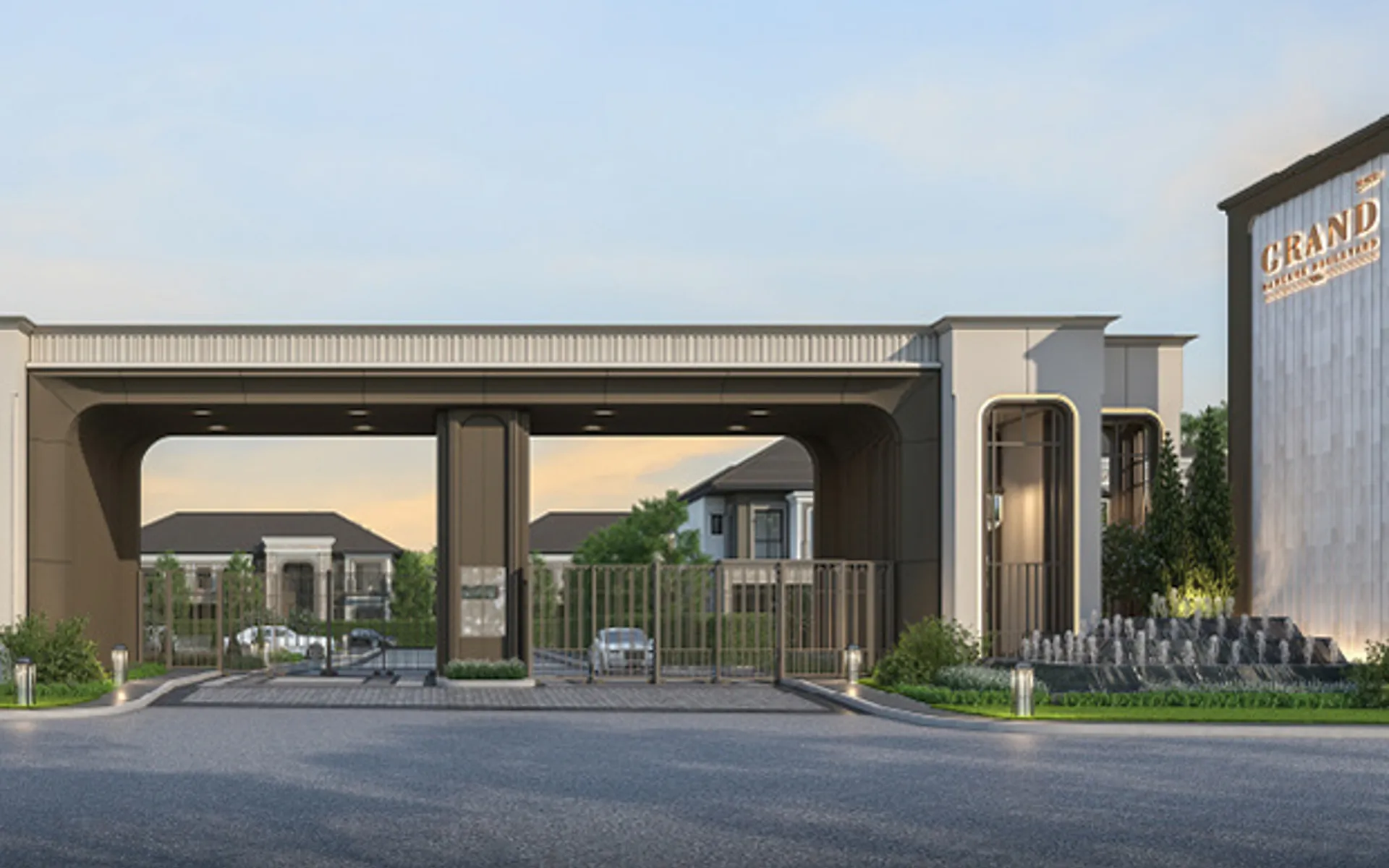 รูปโครงการ แกรนด์ บางกอก บูเลอวาร์ด กรุงเทพกรีฑา (Grand Bangkok Boulevard Krungthepkritha)