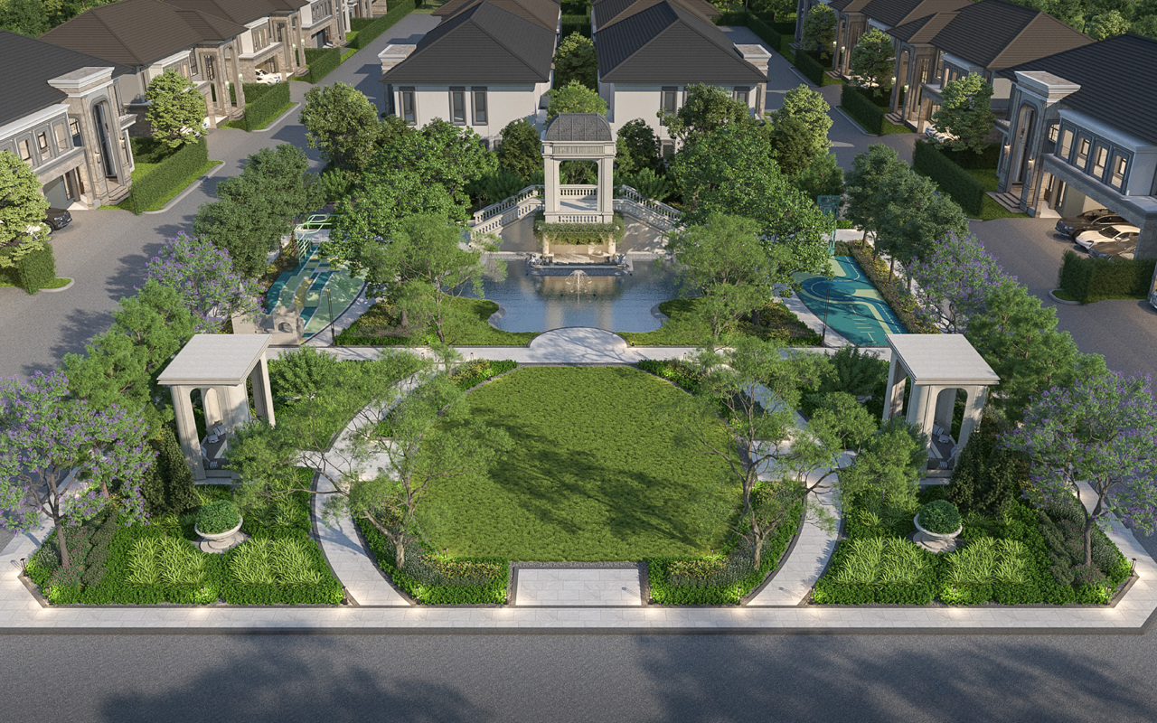 รูปโครงการ แกรนด์ บางกอก บูเลอวาร์ด กรุงเทพกรีฑา (Grand Bangkok Boulevard Krungthepkritha)