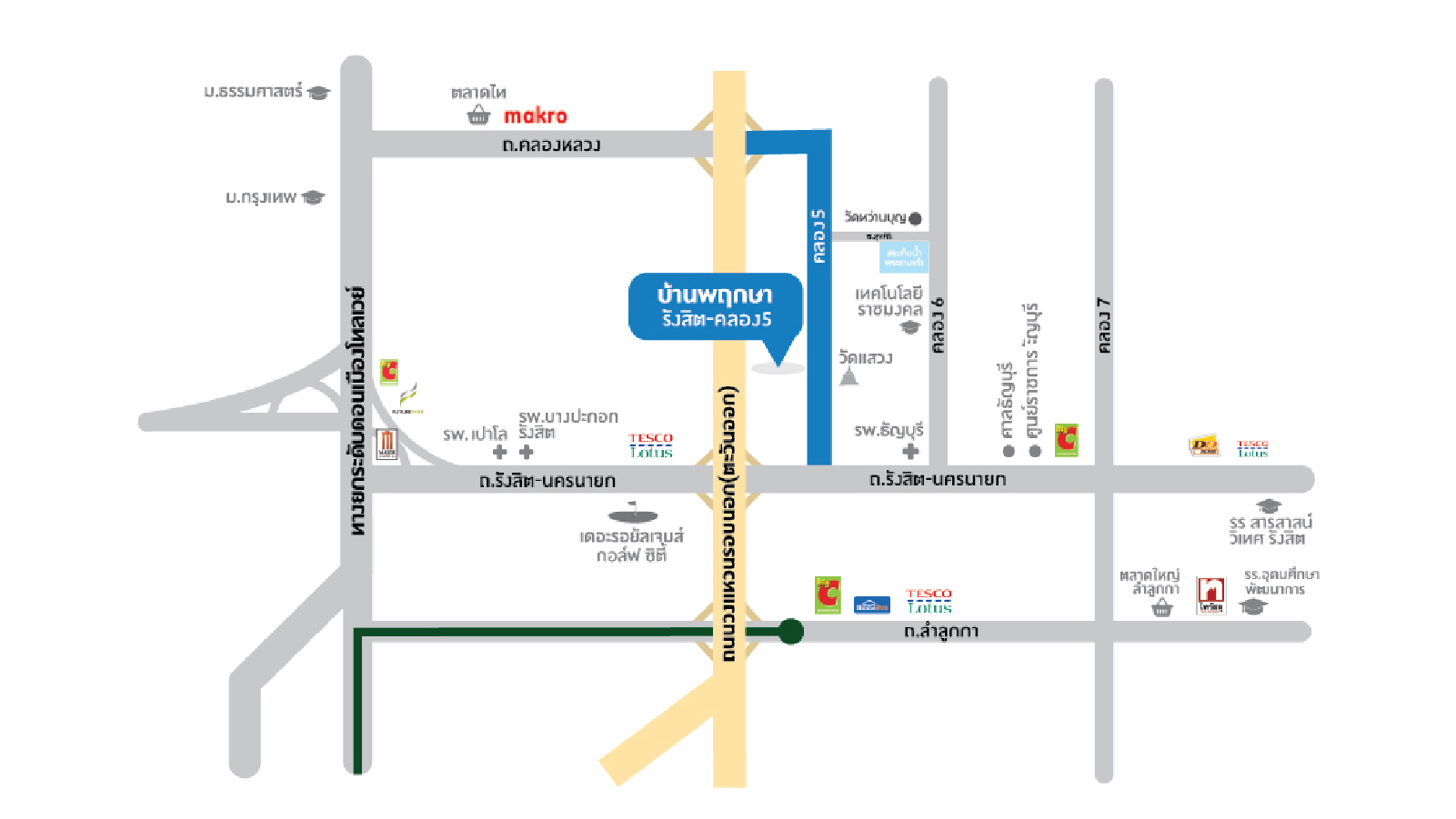 รูปโครงการ บ้านพฤกษา รังสิต-คลอง 5 (Baan Pruksa Rangsit-Klong 5)