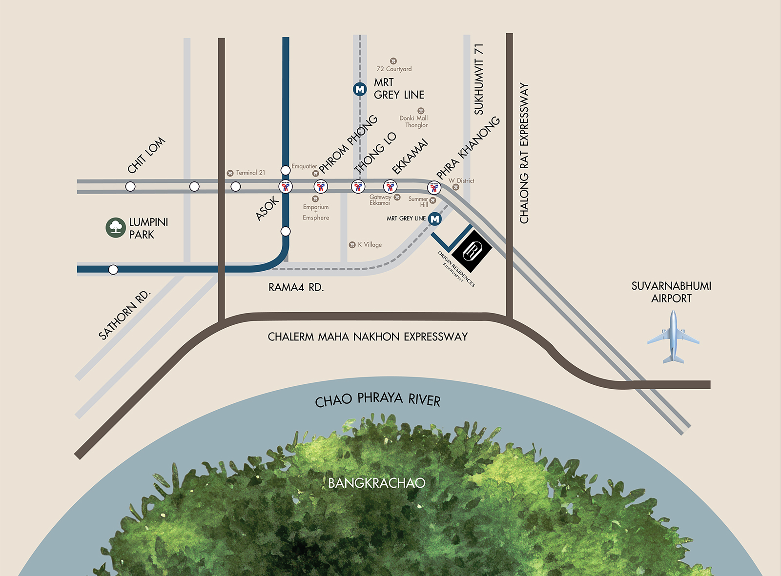 รูปโครงการ ออริจิ้น เรสซิเดนซ์ สุขุมวิท พระราม 4 (Origin Residences Sukhumvit Rama 4)