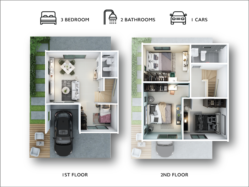 รูปโครงการ บ้านพฤกษา ติวานนท์ - รังสิต2 (Baan Pruksa Tiwanon - Rangsit 2)