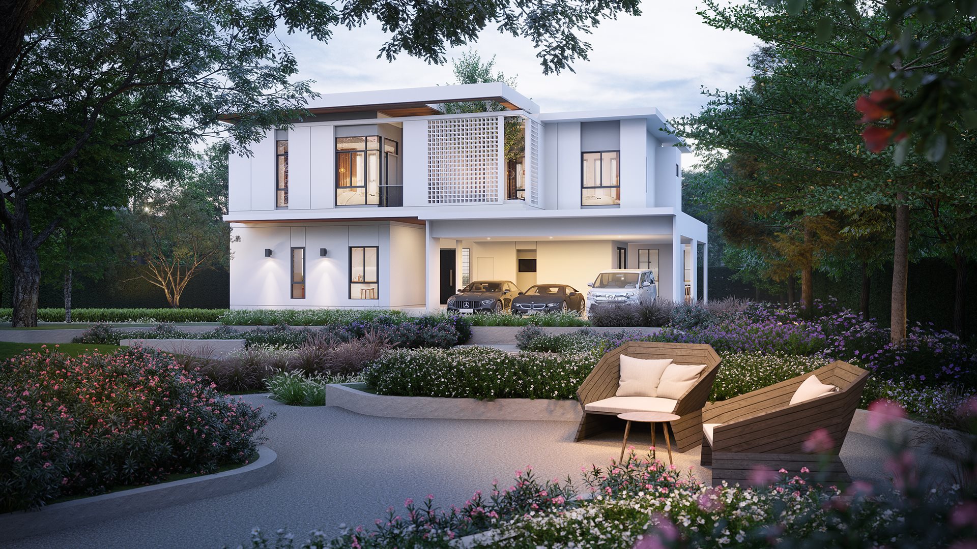 รูปโครงการ มัณฑนา บรมฯ-ทวีวัฒนา (MANTANA Borom - Thawi Watthana)