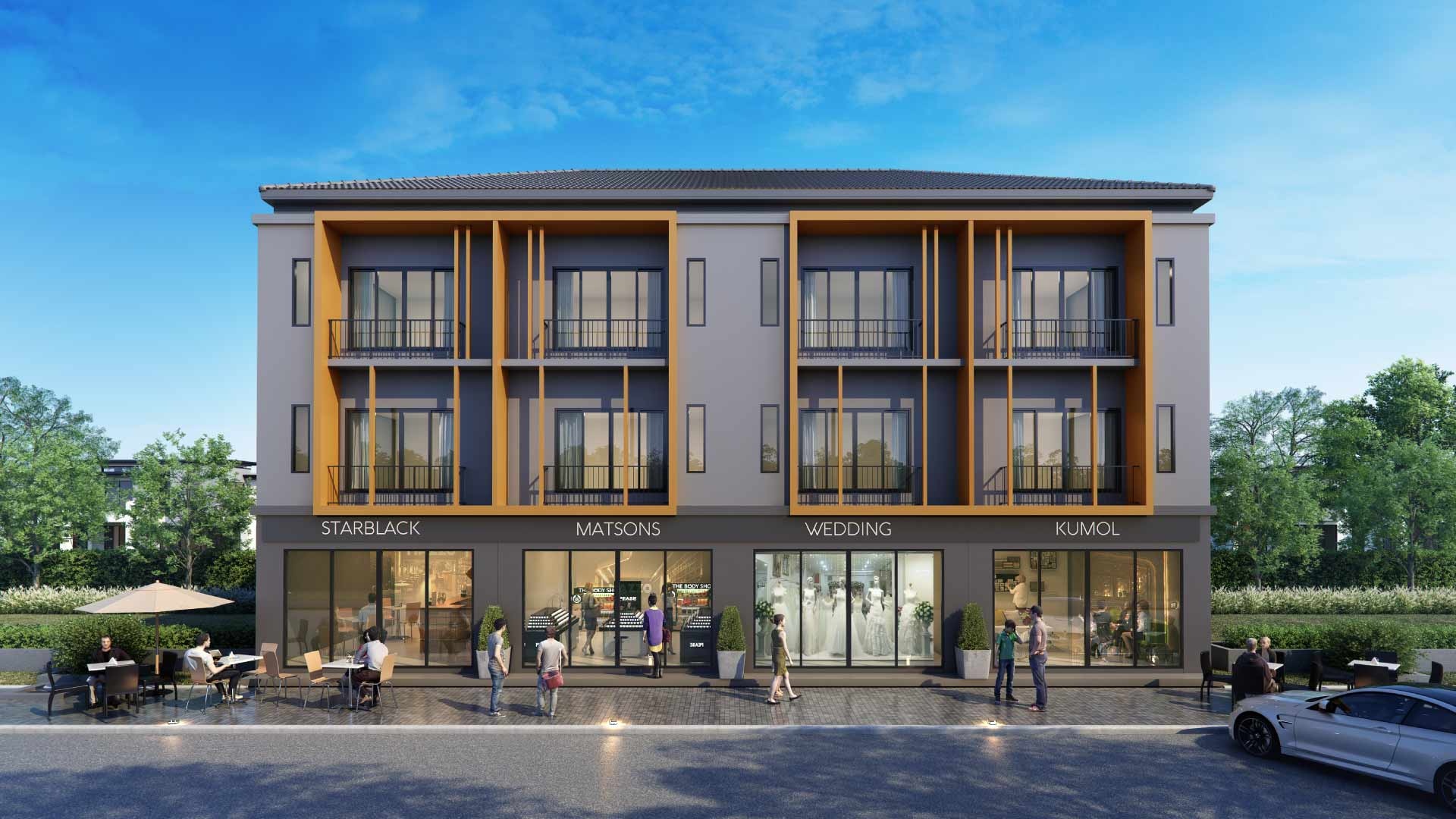 รูปโครงการ เดอะ คอนเนค บิซทาวน์ @กรุงเทพ-ปทุมธานี (The Connect Biztown @Krungthep-Pathumthani)