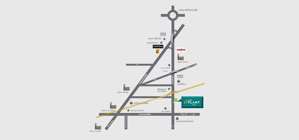 รูปโครงการ เดอะ แพลนท์ อยุธยา (The Plant Ayutthaya)