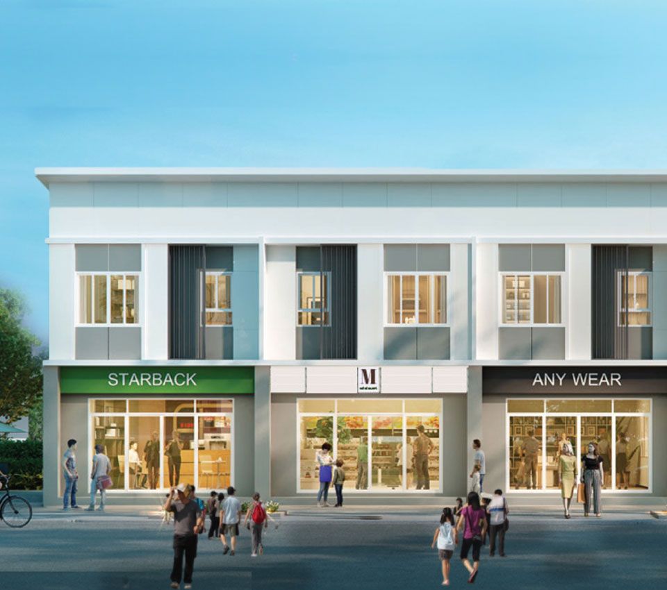 รูปโครงการ พฤกษาวิลล์ ศาลายา (ซ.5/8) อาคารพาณิชย์ (Pruksa Ville Salaya Soi 5/8 Shophouse)