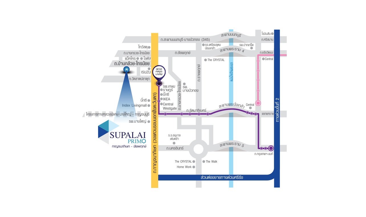 รูปโครงการ ศุภาลัย พรีโม่ กาญจนาฯ-ชัยพฤกษ์ (Supalai Primo Kanchanaphisek-Chaiyaphruek)