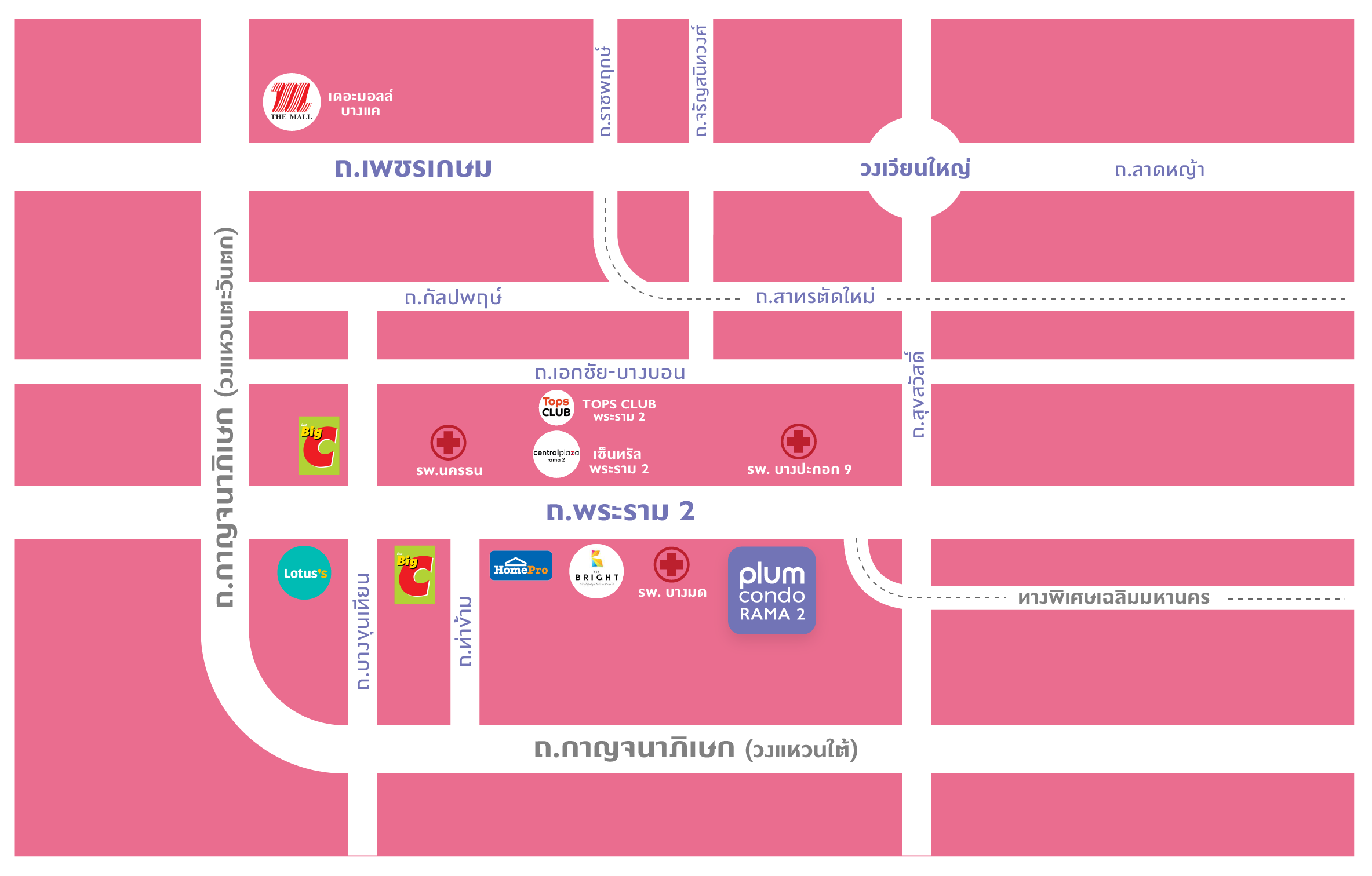 รูปโครงการ พลัมคอนโด พระราม 2 (Plum Condo Rama 2)