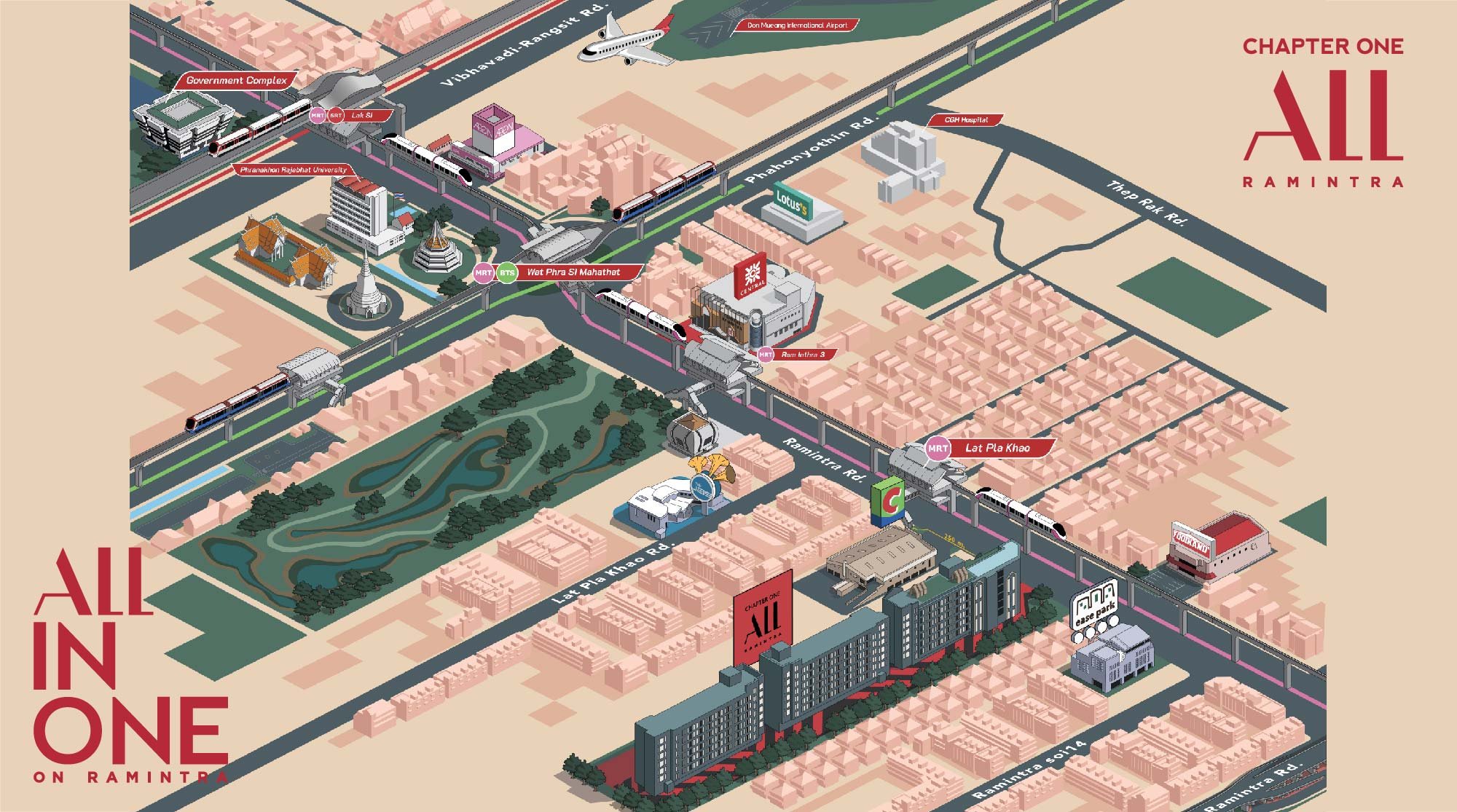 รูปโครงการ แชปเตอร์วัน ออล รามอินทรา (Chapter One All Ramintra)