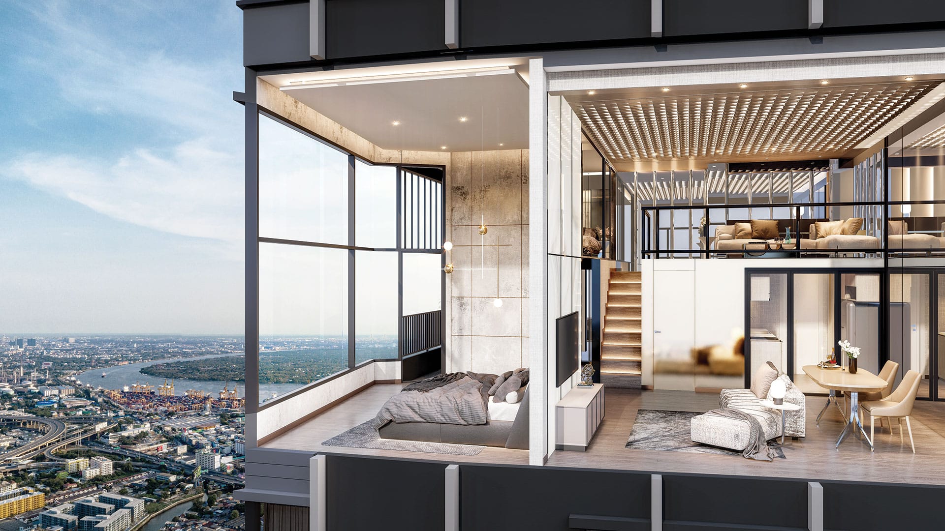 รูปโครงการ ไนท์บริดจ์ สเปซ สุขุมวิท-พระราม 4 (KnightsBridge Space Sukhumvit-Rama 4)