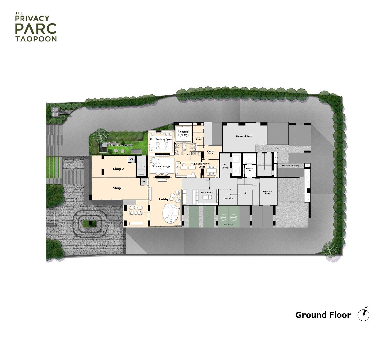 รูปโครงการ เดอะ ไพรเวซี่ พาร์ค เตาปูน (The Privacy Parc Taopoon)
