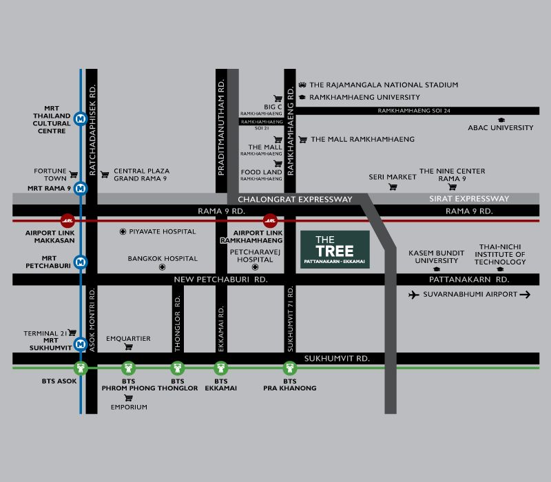 รูปโครงการ เดอะ ทรี พัฒนาการ-เอกมัย (The Tree Pattanakarn-Ekkamai)