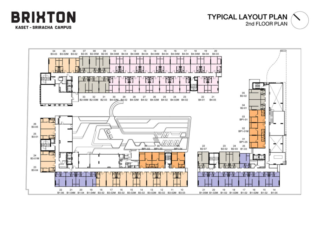 รูปโครงการ บริกซ์ตัน เกษตร ศรีราชา แคมปัส (Brixton Kaset Sriracha Campus)
