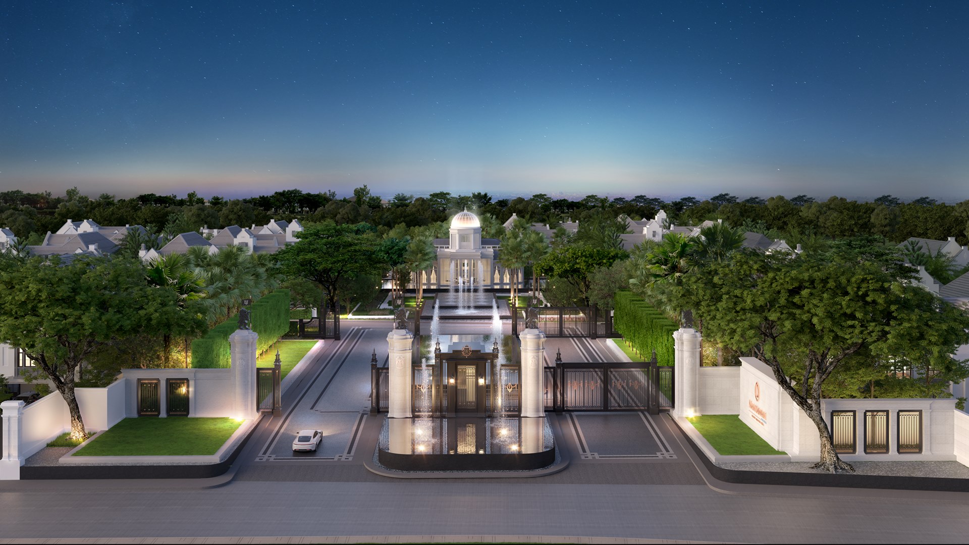 รูปโครงการ นันทวัน พูลวิลล่า พระราม 9 - กรุงเทพกรีฑาตัดใหม่ (NANTAWAN POOL VILLA Rama 9 - New Krungthep Kretha)