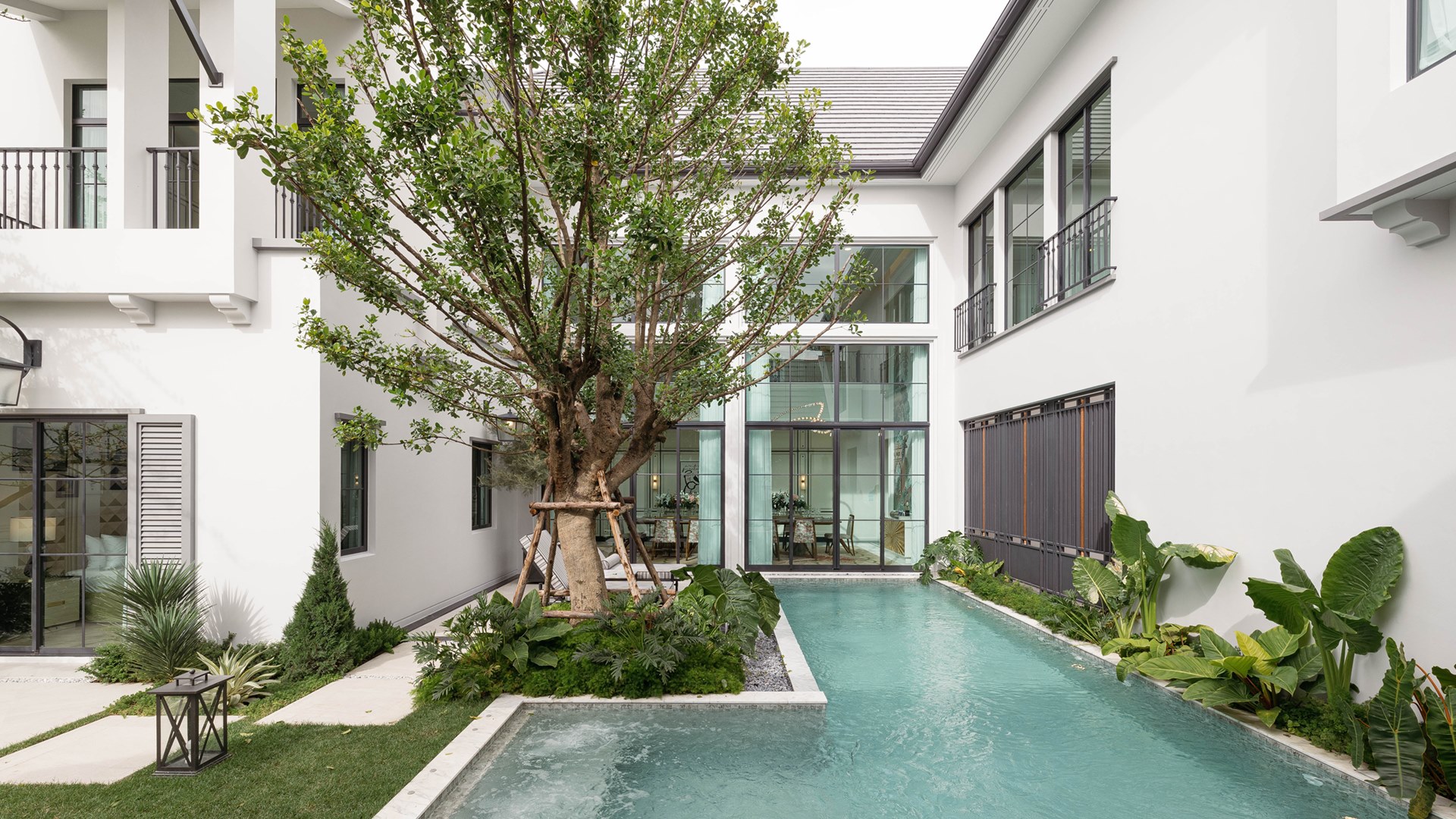 รูปโครงการ นันทวัน พูลวิลล่า พระราม 9 - กรุงเทพกรีฑาตัดใหม่ (NANTAWAN POOL VILLA Rama 9 - New Krungthep Kretha)