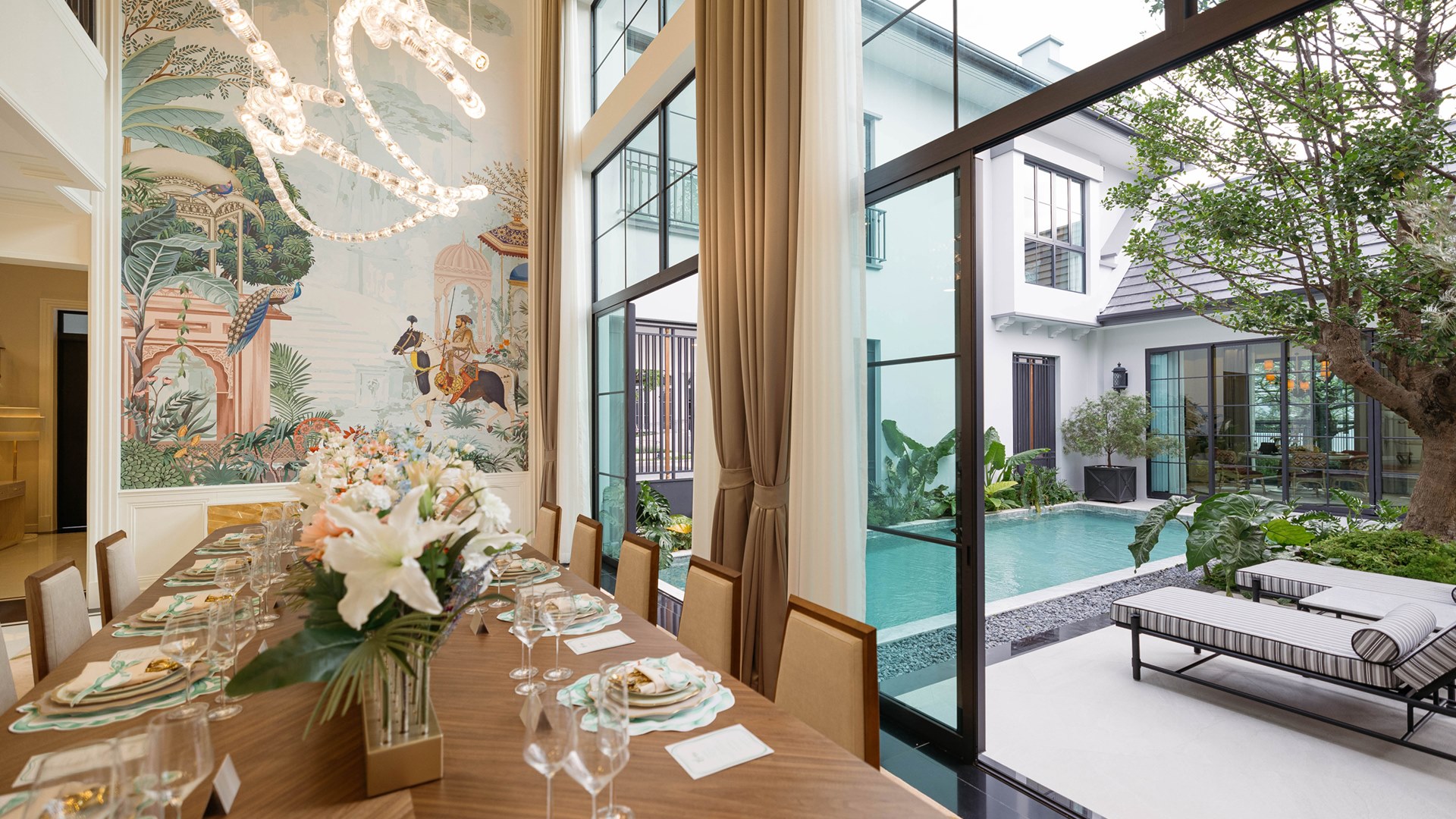 รูปโครงการ นันทวัน พูลวิลล่า พระราม 9 - กรุงเทพกรีฑาตัดใหม่ (NANTAWAN POOL VILLA Rama 9 - New Krungthep Kretha)