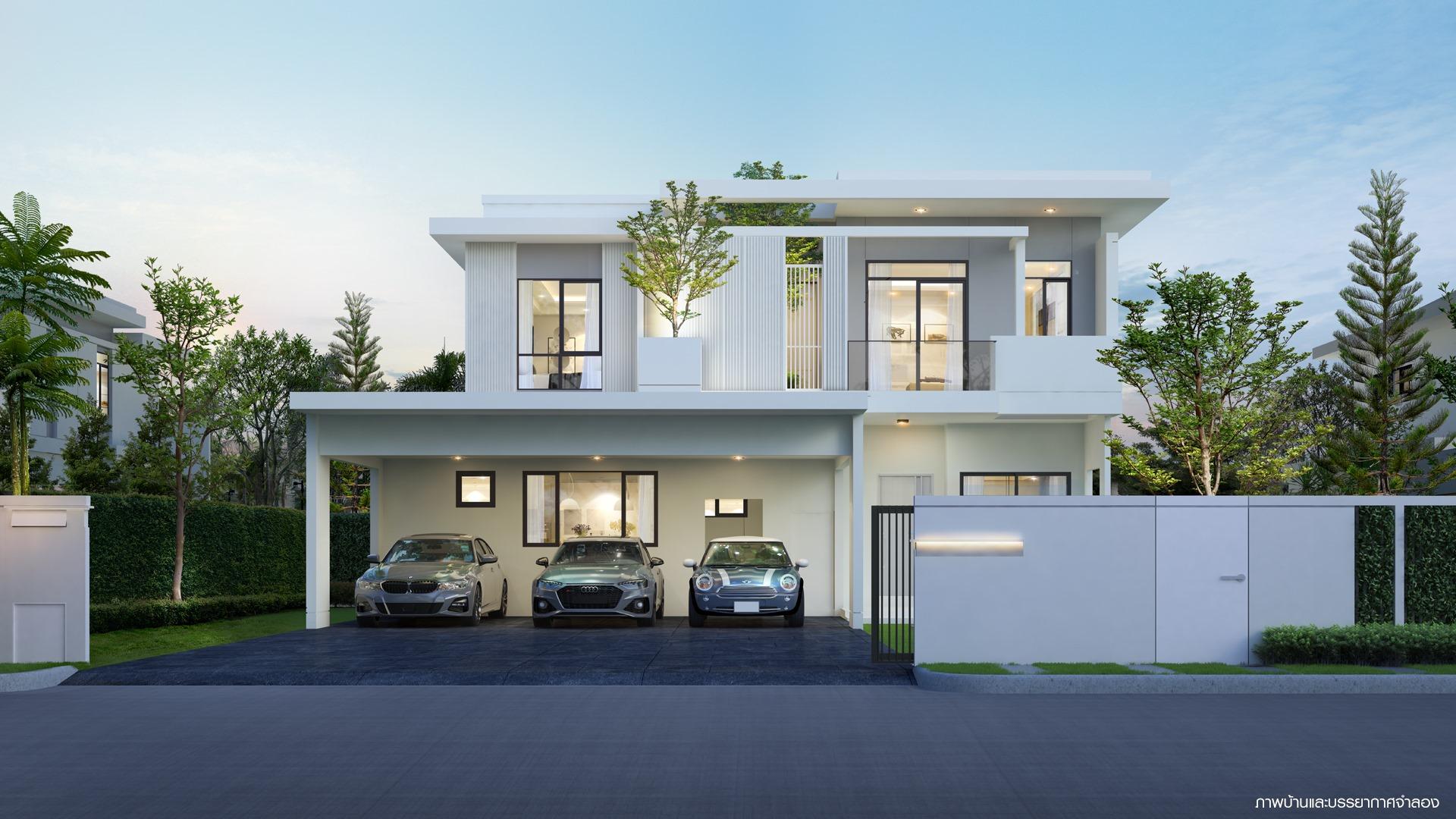 รูปโครงการ มัณฑนา ปิ่นเกล้า - สาย 3 (MANTANA Pinklao - Sai 3)